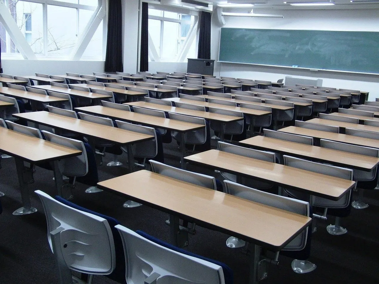 Classroom desk layout